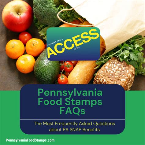 Pennsylvania Food Stamps FAQs - Pennsylvania Food Stamps