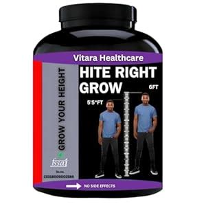Hite Right Grow | High Max |Height growth meidicine | Capsule| Long ...