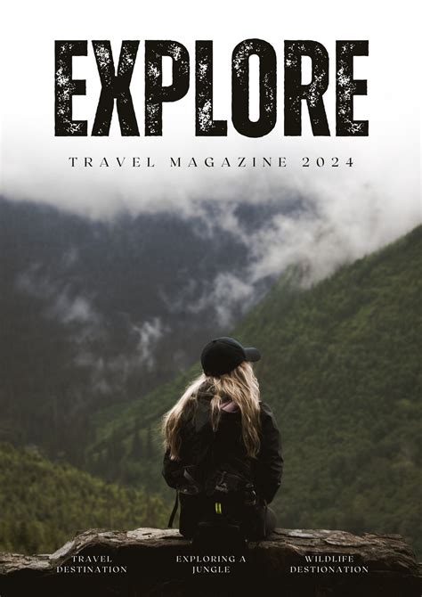 Travel Magazine Cover 的图像结果
