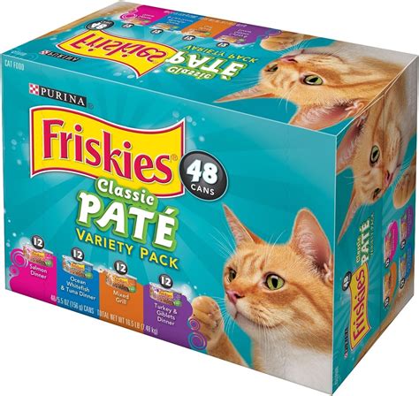 Amazon.com: Friskies Classic Pate Mixed Grill, 5.5 Oz : Pet Supplies