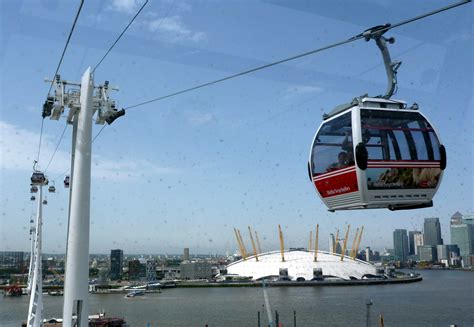 Image result for London Cable Cars O2