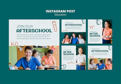 Education template design | Free PSD