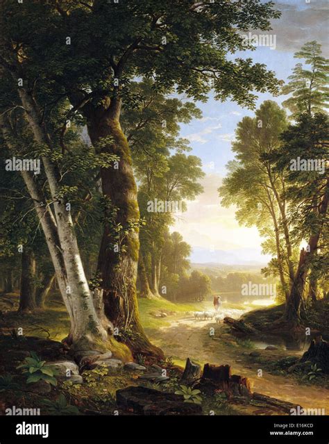 The beeches asher brown durand hi-res stock photography and images - Alamy