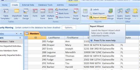 Image result for Access Reports Tutorial