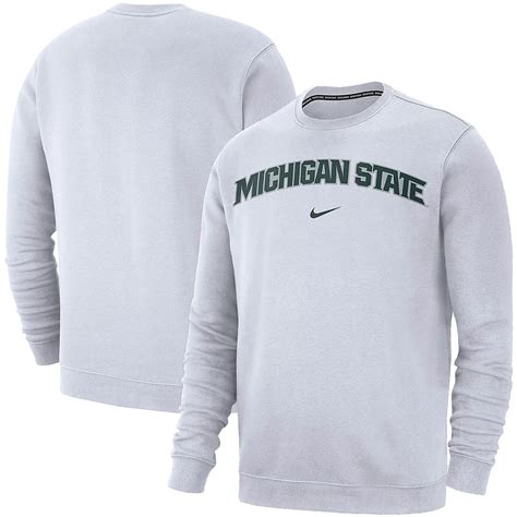 Nike Michigan State Spartans Club Fleece Sweatshirt | Academy
