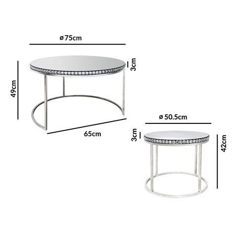 Standard Size Of A Round Coffee Table at Kathleen Dekker blog