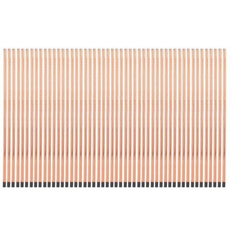 50Pcs Carbon Rod Electrode, Graphite Electrode Carbon Rods Copper ...