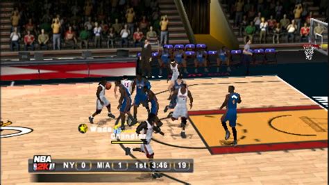 NBA 2K11 PSP Gameplay