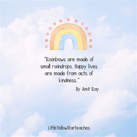 11 Rainbow Quotes For Kids - LittleYellowStar