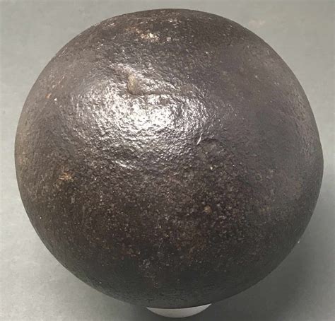 Discover 12lb Confederate Cannon Ball From New Market
