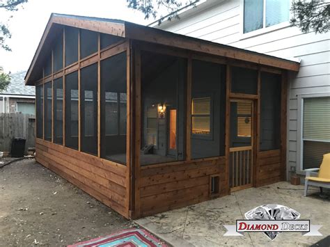 Screened-In Porches and Patios San Antonio, TX - Diamond Decks ...