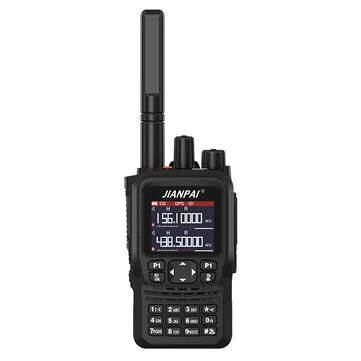 JIANPAI 8800 Plus 10W 5800mAh Walkie Talkie 16 Channel Dual Band High ...