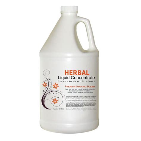 Herbal Body Wrap Formula - Body Wrap Distributing