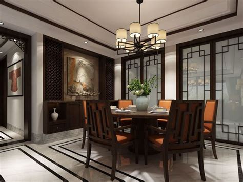 中式风格五居室260平米60万-首开铂郡装修案例-北京房天下家居装修网