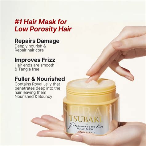 Tsubaki Hair Mask Premium Repair Mask 180g – minomo