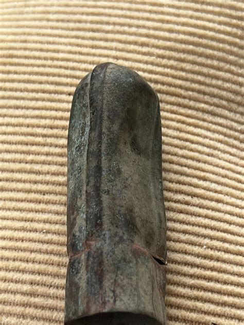 Solid copper, found buried in my yard. 2” long : r/whatisit