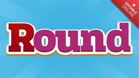 Image result for Round Text