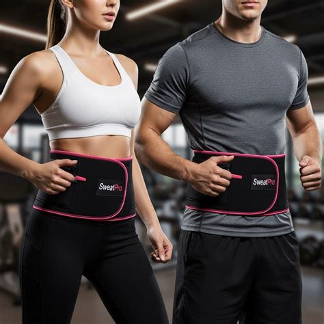 SweatPro™ SmartFit Slimming Belt with Phone Pocket | Waist Trainer for ...