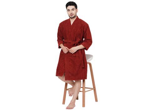 Shop Cotton Bathrobes Online at Best Price | Spaces