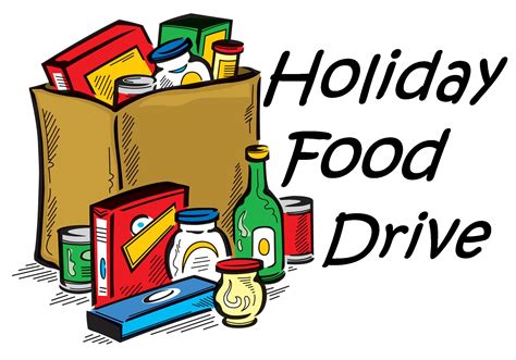 Thanksgiving Food Drive Clipart