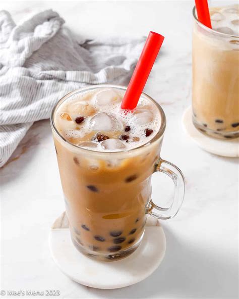 Coffee Boba (Coffee Bubble Tea) - Mae's Menu