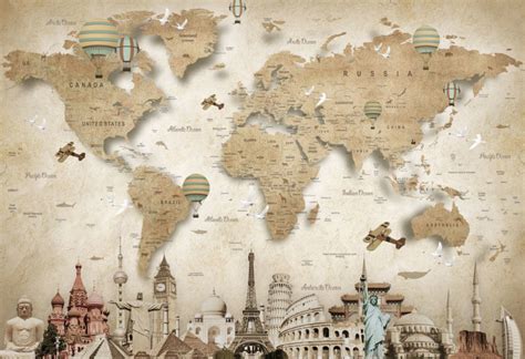 Traveler Kid Map Wallpaper – Myindianthings