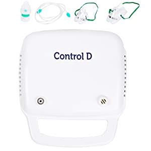 Control D Blue & White Compressor Complete Kit Nebulizer with Child and ...