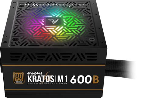 Amazon.in: Buy GAMDIAS Kratos M1-600B Addressable 600W 80 Plus Bronze ...