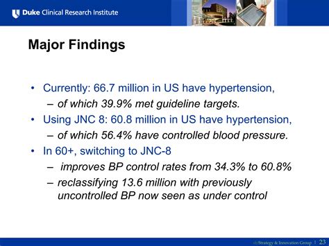 The Hypertension Guidelines JNC 8 | PDF