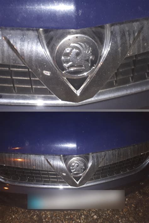 What does this symbol infront of car replacing the original Opel symbol ...