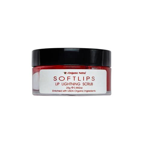 Organic Netra Softlips Lip Lightening Scrub - 25 gm – Organicnetra