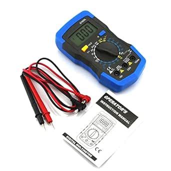 Home Electrical Tester Digital LCD Voltmeter Ammeter Ohmmeter ...