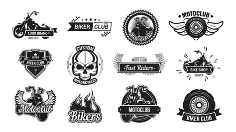 摩托车俱乐部logo|平面|Logo|三颗糖丸_原创作品-站酷ZCOOL