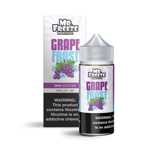 Mr Freeze – Grape Frost – 100 ml – Cloud Masters Brasil