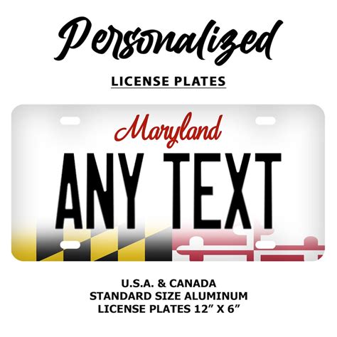 Md Dmv Personalized Plates at Shanita Parker blog