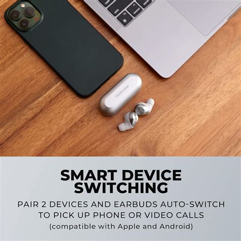 Buy Technics True Wireless Multipoint Bluetooth Earbuds with Microphone ...