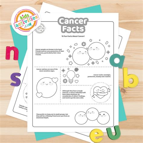 Cool Cancer Zodiac Sign Facts For Kids To Print & Play | Kids Activities Blog