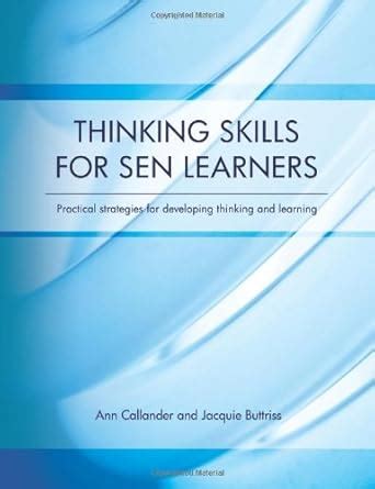 Buy Thinking Skills for SEN Learners: Practical Strategies for ...