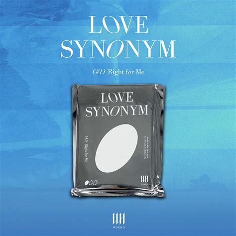 WONHO - WONHO 1st Mini Album - LOVE SYNONYM #1. RIGHT FOR ME [ Ver. 1 ...