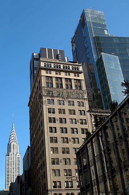 纽约市天线大楼和摩天大高清图片下载-正版图片503119275-摄图网