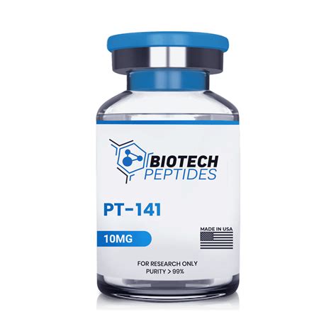 Buy PT-141 (Bremelanotide) Peptide (10mg) - Biotech Peptides