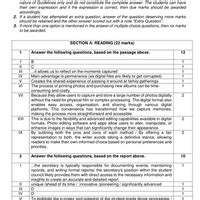 Class 10 English (Communicative): CBSE (Official) Marking Scheme with ...