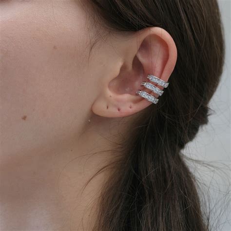 Baguette Triple Ear Cuff – Tuula
