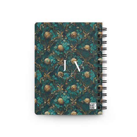 Luxury Leafy Flower Notebooks Journals - JOURNAL VENUE