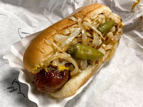 Polish Sausage Sandwich