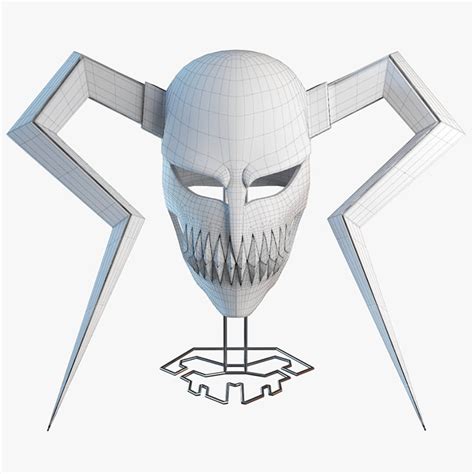 Bleach Ichigo's Hollow Mask STL - 3D Model by dawnhurt