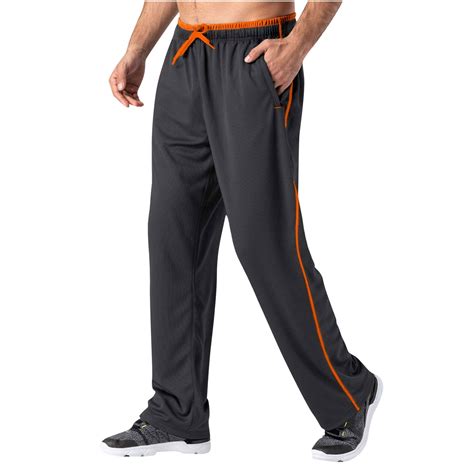 Fnnxeal Mens Sweatpants, Casual Slacks with Stretch Elastic Waist Fall ...