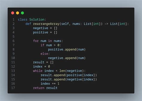 Image result for Rearrange Array Elements by Sign