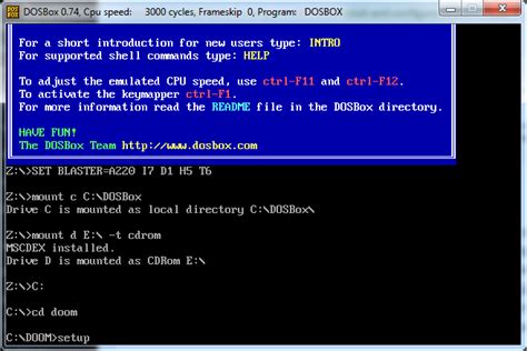 How to Setup DOSBox 的图像结果