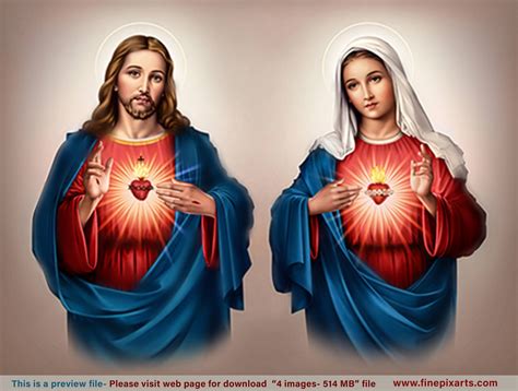 SACRED HEART OF JESUS CHRIST & IMMACULATE HEART OF MARY_BEIGE-130 MB ...